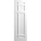 Ekena Millwork True Fit PVC San Juan Capistrano Mission Style Fixed Mount Shutters, White, 18W x 26H, PR TFP001SJ18X026WH - alternate 10